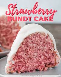 Put strawberries into a plastic ziploc bag and start crushing them up using a rolling pin or other heavy object. Strawberry Bundt Cake With Cream Cheese Glaze I Scream For Buttercream