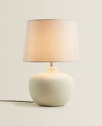 Bild 2 Des Produktes Lampe Mit Keramikfuss In 2020 Zara Home Lamp Ceramic Base