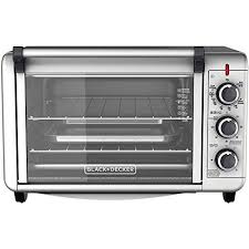 Black And Decker Convection Toaster Oven Air Fryer Black Decker Countertop Convection Toaster Oven With External Crumb Tray Silver Countertop Toaster Oven Toaster Oven Reviews Convection Toaster Oven