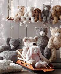 2012 Holiday Restoration Hardware Baby Child Bear Nursery Decor Bear Nursery Teddy Bear