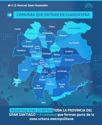 Quinta normal (oeste), pedro aguirre cerda (sur) y la parte sur de independencia (norte). Cuarentena Total Para El Gran Manuel Jose Ossandon Facebook