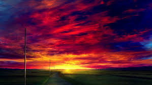 See more ideas about anime scenery, anime art, anime background. Sunset Road Landscape Anime Clouds Wallpaper Anime Landscape 1366x768 Wallpaper Teahub Io