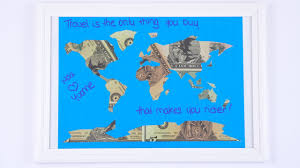 From handmade diy gifts to personalized gifts for your wedding party, here is a quick look at some of our favorite options for perfect wedding gift ideas. Gift Of Money Cash Gift Idea World Map Youtube