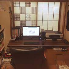 pcデスクのインテリア実例 5ページ目 roomclip ルームクリップ my desk 和室 diy 出窓 pcデスクに関連する部屋の 和室 diy インテリア 狭い インテリア 実例