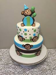 Gifts for life's special events! Monkey Cake First Birthday First Birthday Cakes Monkey Cake Baby Boy 1st Birthday Party