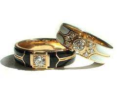 His And Hers Wedding Bands Matching Wedding Bands Made Of 14k Gold Milgrain Wedding Bands Gold Wedding Band Unique Wedding Bands