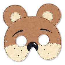 Papir Alarcok Kisferenc Qwqw Hu Bear Mask Animal Crafts Halloween Crafts