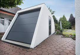 Auch bei der planung einer einzelgarage existieren viele. Designgarage Clou Die Runde Garage Garagen Welt