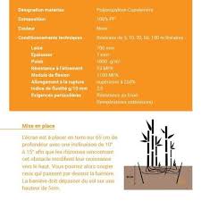 Caractéristiques de la barrière antirhizome pour plantaion de bambou. Barriere Anti Rhizome Bambou Bambusa