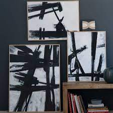 4.4 out of 5 stars 120. Abstract Black White Wall Art