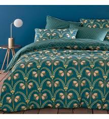 Housse de couette percale pur coton daya la redoute interieurs la housse de couette percale daya. Housse De Couette Percale Belladone La Redoute Interieurs Bleu Bhv Marais