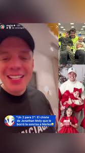 El chiste de Jonathan Moly que sorprendió a Marko Pérez