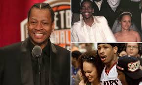 Told tmz sports at baron davis'. Allen Iverson Pays Tribute To His Real Love Ex Wife In Hall Of Fame Ceremony Daily Mail Online