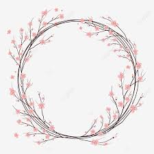 Have you always wanted to see cherry blossom trees at their peak blossom period in real life? Light Pink Cherry Blossom Circle Frame Frame Circle Blossom Png And Vector With Transparent Background For Free Download