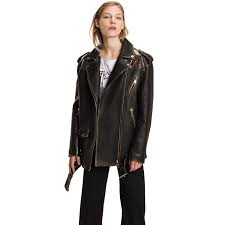 Gigi Hadid Leather Jacket Tommy Hilfiger Leather Jacket Fall Jackets Jackets For Women