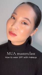 Not sure how to wear SPF with your makeup?, Don’t worry, we've got you  covered ✨️ , Watch as our in-house MUA, Ryn, creates a naturally dewy look  with our bestselling facial sunscreen, UV-protective ...