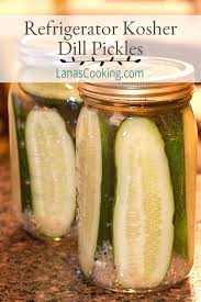 Did you find this review helpful? Refrigerator Kosher Dill Pickles Claussen Copycat Recipe Lana S Cooking