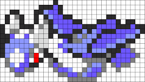 Latios Perler Bead Pattern Bead Sprite Pokemon Perle Pokemon Soleil Et Lune Dessins Simples