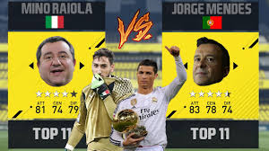 Jun 21, 2021 · y su agente, el polémico mino raiola, ya está moviendo hilos, a sabiendas de que el club que posee sus derechos, el psg, no pondrá ninguna traba. Team Mino Raiola Vs Team Jorge Mendes Partite Epiche Youtube