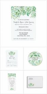 Succulent Watercolor Wedding Succulent Wedding Invitations Fun Wedding Invitations Wedding Invitation Envelopes