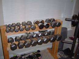 There are 53 diy weight rack for sale on etsy, and they cost 149,41 $ on average. Build Diy Dumbell Weight Rack From Wood Diy Gym Homemade Gym Equipment Diy Gym Equipment