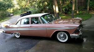 Image result for Sunset Beige 1958 Plymouth