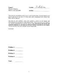 Radio waves travel at a speed of 300,000,000 m/s. Final Exam With Solution For Physics I Honors Phys 1150 Docsity