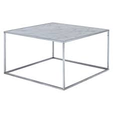 Gold Coast Faux Marble Coffee Table Faux Marble Silver Breighton Home Target