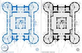 In the courtyard, you can easily design an oasis with a . Castle Keep Floor Plan Shefalitayal