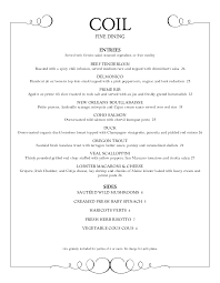 Fine Dining Food Menu Fine Dining Recipes Food Menu Food Menu Design
