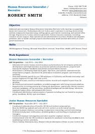 Other duties please note this job description is not designed to cover or contain a comprehensive. Human Resources Generalist Resume Samples Qwikresume