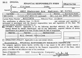 You have to acquire sr22. Wisconsin Dmv Official Government Site Sr22 For Owners