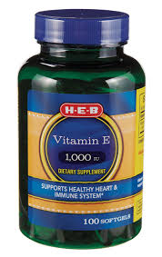 Therefore, a daily dosage of 400 iu is considered pretty safe. H E B Vitamin E 1000 Iu Soft Gels Shop Vitamins A Z At H E B