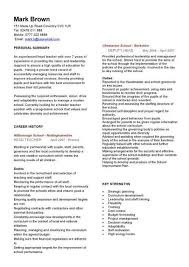 Example Academic Cv Templatecareer Resume Template Career Resume Template Teacher Cv Template Teacher Resume Teacher Resume Template