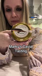 Caviar Tasting with @Marky’s Siberian Sturgeon Imperial @DANIELLE #caviar  #markyscaviar #caviarforbeginners #foodtiktok #snacks