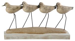 All my wood was ¾. Beach Bird Table Top Decor Beach Style Decorative Objects And Figurines By Buildcom Houzz