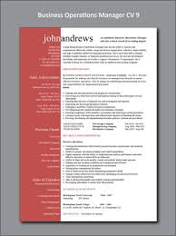 Business Operations Manager Cv 9 Example Project Pdf Resume Cover Letter Sample Template Job D Operations Management Manager Resume Business Operations