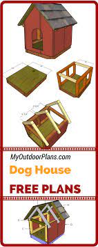 This Small Dog House Is Really Easy To Build And It Will Provide A Nice Shelter For Your Favorite Pet Check Ou Small Dog House Outdoor Dog House Diy Dog Stuff