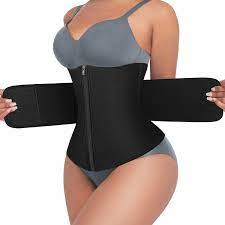 Buy Waist Trainer For Women Plus Size Neoprene Sauna Sweat Workout Girdle Waist Cincher Trimmer Shaper Belt Online In Indonesia B07ffmm92p