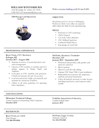 Curriculum vitae ‐ donald sunter. Resume Format For Job Interview Pdf