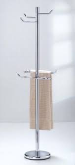 You can buy large towel holders to hang bath sheets or bath towels. Tall Robe And Towel Bathroom Valet Free Standing Towel Rack Bathroom Towel Rack Towel Rack Bathroom