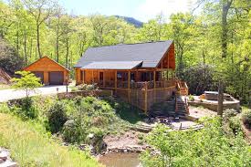 Has a small pond and storage outside. Secluded Log Cabin With Mountain View And Game Room Near Bryson City Nc