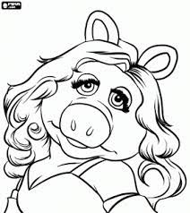 The Muppets Party Ideas Free Printables Miss Piggy Coloring Pages Colouring Pages