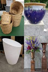 Wholesale Baskets Pottery Planters Metals More Wholesale Garden Decor Nyc Flower Market Garden Supplies