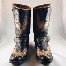 old gringo biker eagle boots 10 l816 1