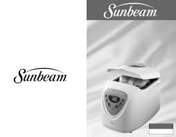 Sunbeam User Manual With Recipes Breadmaker 5891 Manualsonline Com Bread Maker Recipes Sunbeam Bread Machine Recipe Bread Maker