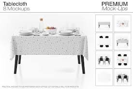 Tablecloth Mockup Set Mockup Psd Mockup Free Logo Mockup Psd