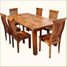 Solid wood drubin 31.5'' dining table. Solid Wood Dining Table Sets Rustic Solid Wood Dining Table Rustic Kitchen Tables Wood Dining Table