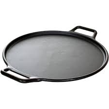Lodge 14 Inch Seasoned Cast Iron Pro Logic Pizza Roasting Pan P14p3 Bbqguys Seasoning Cast Iron Cast Iron Pizza Pan Cast Iron Cookware Set