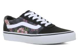 Color changes in plants and flowers create fascinating effects in the home and garden. Womens Vans Ward Stripe Flowers Checks Canvas Black Floral